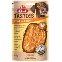 8IN1 Tasties Chicken Fillets Tavuk Fileto Köpek Ödülü 85 Gr