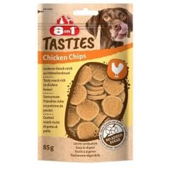 8IN1 Tasties Chicken Chips Tavuk Cipsi Köpek Ödülü 85 gr