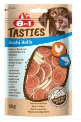 8IN1 Tasties Sushi Rolls Tavuklu Balıklı Sushi Köpek Ödülü 85 Gr