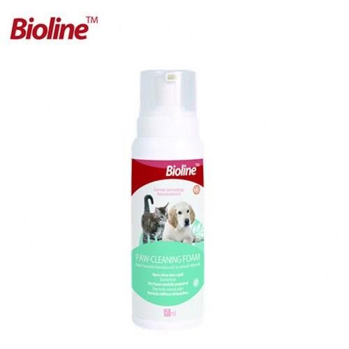 Bioline Kedi&Köpek Pati Temizleme Köpüğü 150 Ml