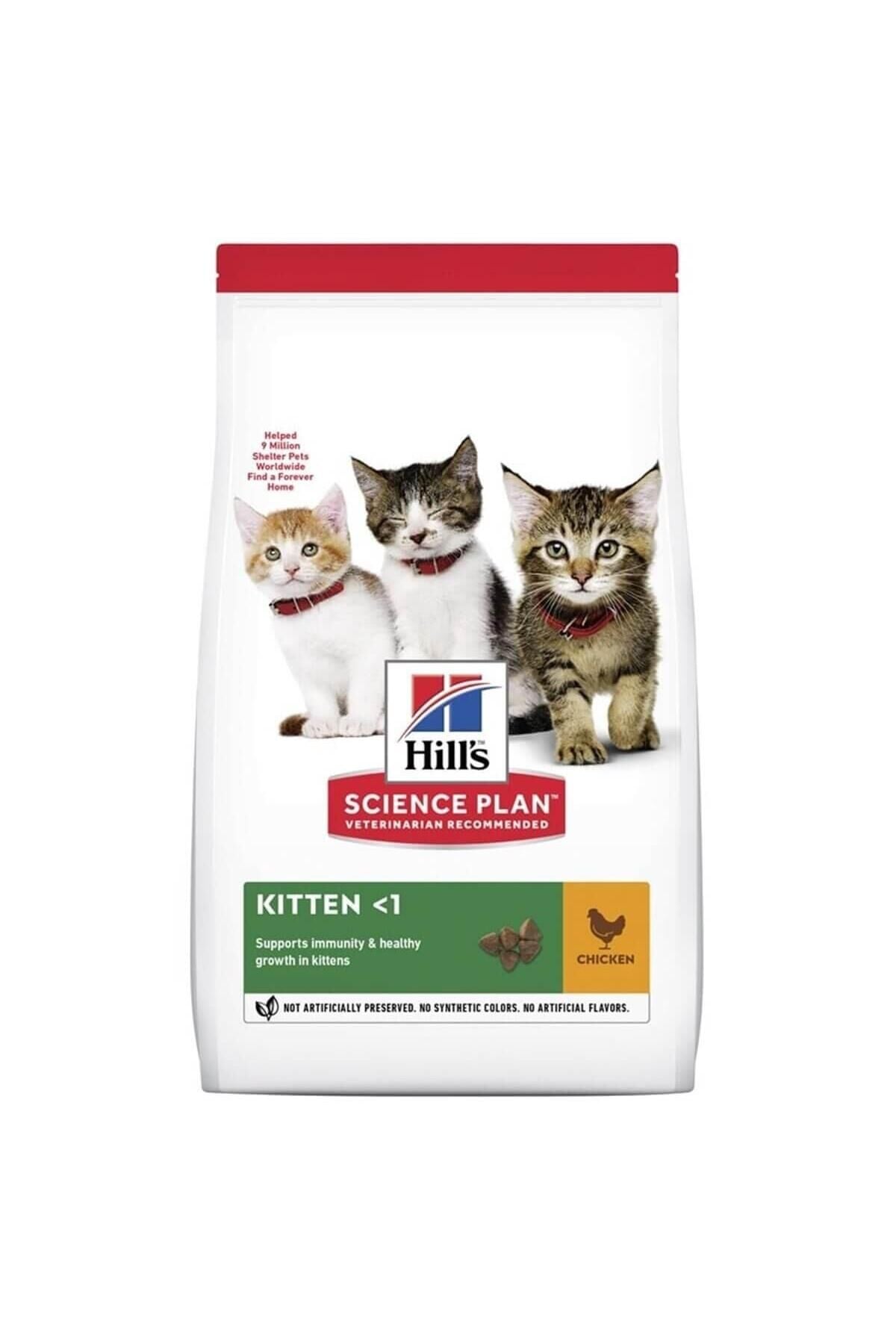 SKT: 05.2026 HİLLS KİTTEN CHİCKEN TAVUKLU YAVRU KEDİ 1.5 KG