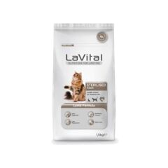 La Vital Lavital Sterilised Kuzulu Kısırlaştırılmış Kuru Kedi Mamasi 1.5 Kg
