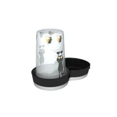 Moderna Trendy Kedi ve Fare Desenli Kedi Su Kabı 1,5 Lt