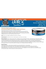 ProChoice DÖNER Bites Adult Sos İçerisinde Sardalyalı Kedi Yaş Maması 70 Gr