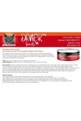 ProChoice DÖNER Bites Adult Sos İçerisinde Kuzulu Kedi Yaş Maması 70 Gr