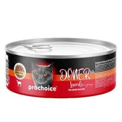 ProChoice DÖNER Bites Adult Sos İçerisinde Kuzulu Kedi Yaş Maması 70 Gr