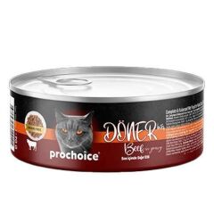 ProChoice DÖNER Bites Adult Sos İçerisinde Dana Etli (Biftekli) Kedi Yaş Maması 70 Gr