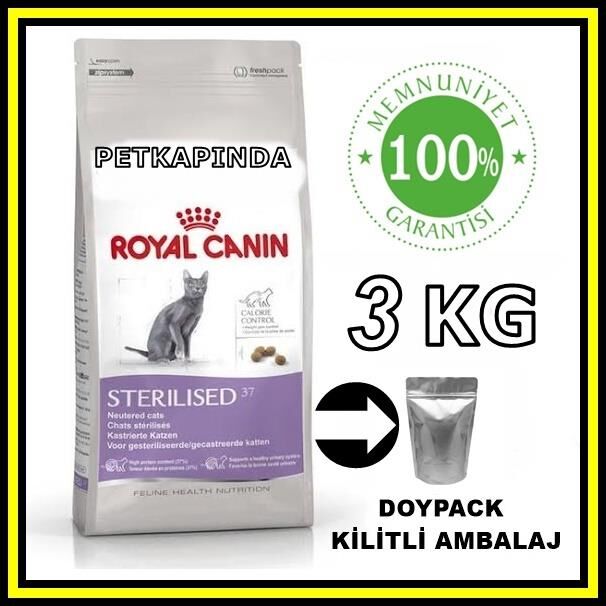 Royal Canin Sterilised 37 Kısırlaştırılmış Yetişkin Kedi Açık Mama 3 KG