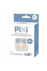 Catit Pixi Otomatik Kedi Su Kabı Yedek Kartuş 6 Lı Paket