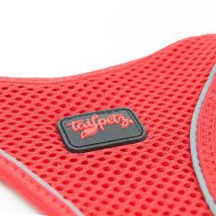 Tailpetz Air Mesh Harness Göğüs Tasması Kırmızı 2XSmall