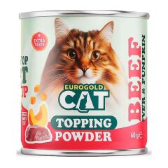 EuroGold Topping Dana Ciğerli ve Bal Kabaklı Mama Tozu 60gr