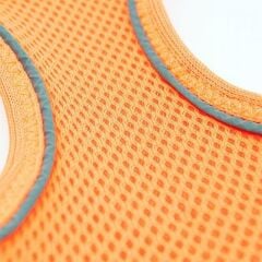 Tailpetz Air Mesh Köpek Göğüs Tasması Neon Turuncu 2XS