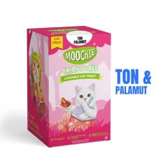 Moochie Çizgili Ton Palamut Aromalı Krema Kedi Ödülü 30 x 15gr