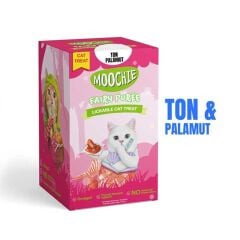 Moochie Çizgili Ton Palamut Aromalı Krema Kedi Ödülü 30 x 15gr