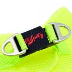 Tailpetz Air Mesh Köpek Göğüs Tasması Neon Yeşil Small