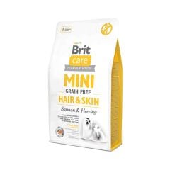 Brit Care Hair Skin Tahılsız Somonlu ve Ringa Balıklı Küçük Irk Yetişkin Köpek Maması 2 KG