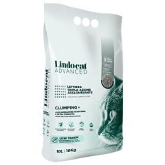 Lindo Cat Lindocat Advanced Pati İzi Bırakmayan Ekstra Topaklanan Bentonit Kedi Kumu 10 Lt