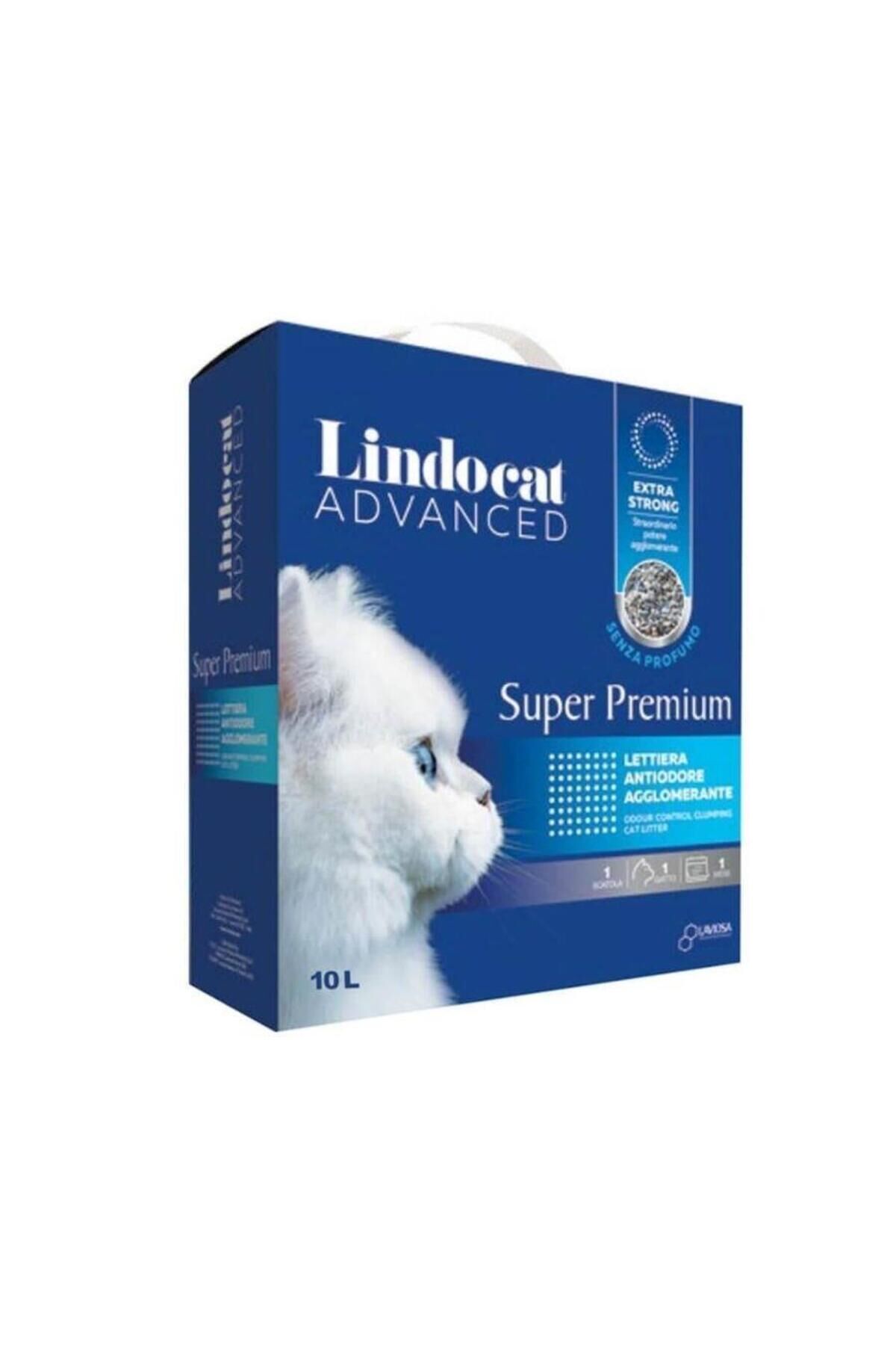 Lindo Cat Lindocat Advanced Super Premium Extra Güçlü Kokusuz Topaklanan Bentonit Kedi Kumu 10 Lt