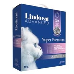 Lindo Cat Lindocat Advanced Super Premium Extra Güçlü Pudra Kokulu Topaklanan Bentonit Kedi Kumu 10 Lt