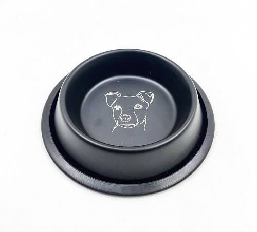 Playfull Desenli Çelik Mama ve Su Kabı 8 Oz