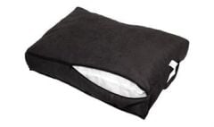 Dubex Plus Soft Serisi Kedi Köpek Yatağı Siyah Medium 76x56x13 cm
