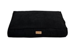 Dubex Plus Soft Serisi Kedi Köpek Yatağı Siyah Medium 76x56x13 cm