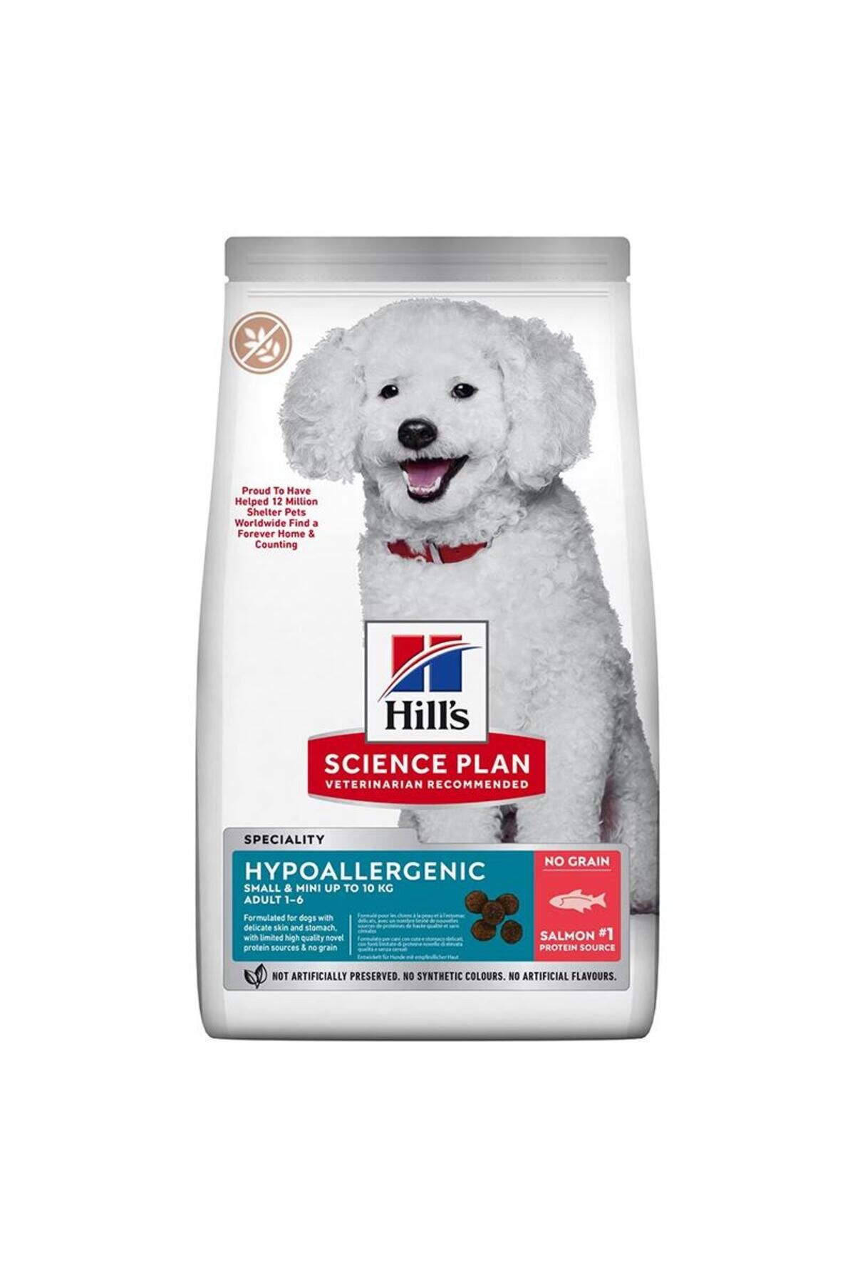 Hill's Hills Hypoallergenic Somonlu Küçük Irk Yetişkin Köpek Maması 6kg