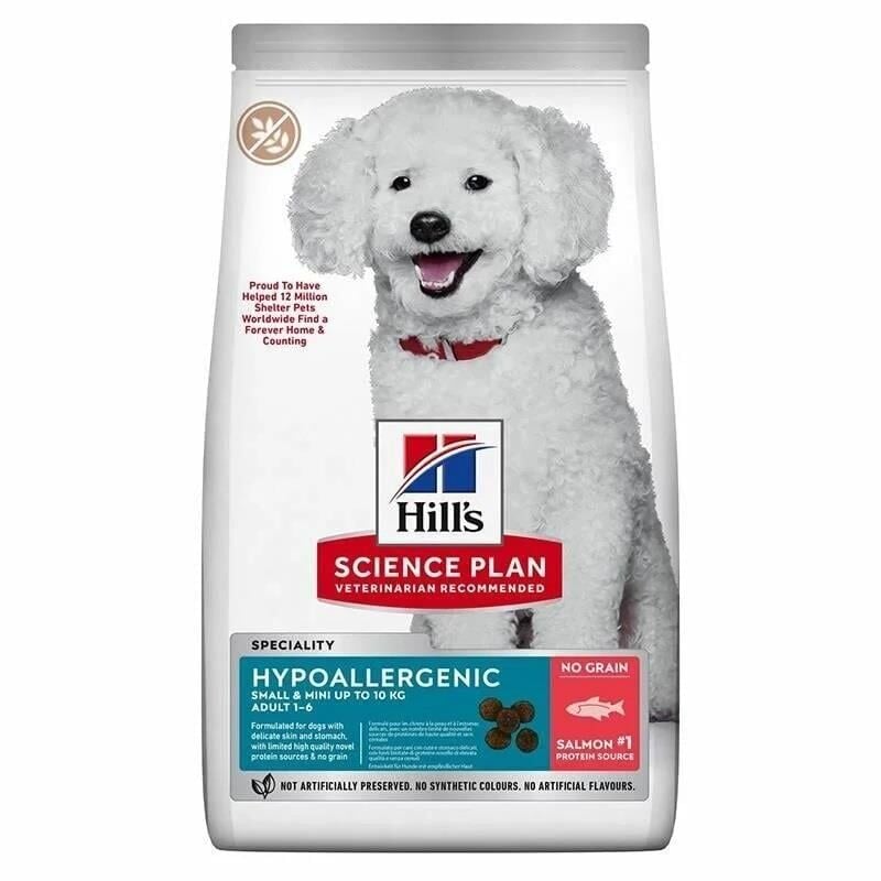 Hills Hypo-Allergenic Somonlu Küçük Irk Yetişkin Köpek Maması 6 kg