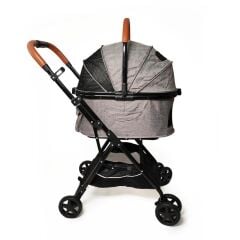 Zampa Bottas Kedi Köpek Puseti Gri 48x80x99cm 15Kg