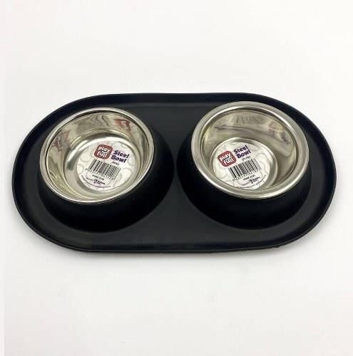 Playfull Elastik Tabanlı Mama ve Su Kabı