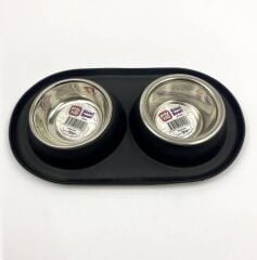 Playfull Elastik Tabanlı Mama ve Su Kabı