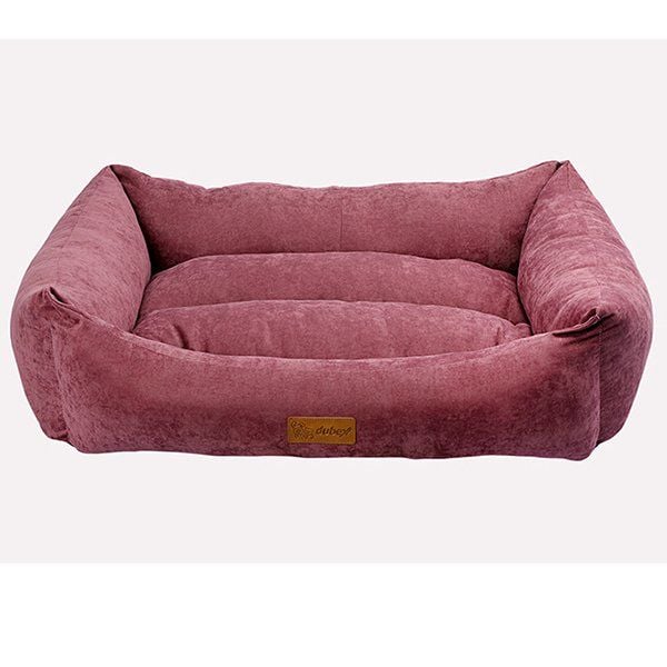 Dubex Cookie Kedi Köpek Yatağı Pembe Large 95x75x22 cm