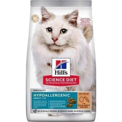 Hill's Hypoallergenic Yumurta ve Larva Proteinli Yetişkin Kedi Maması 1.5kg