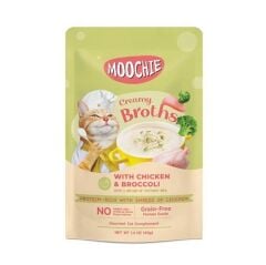 Moochie Çorba Kedi Ödülü Tavuk-Brokoli 40 Gr