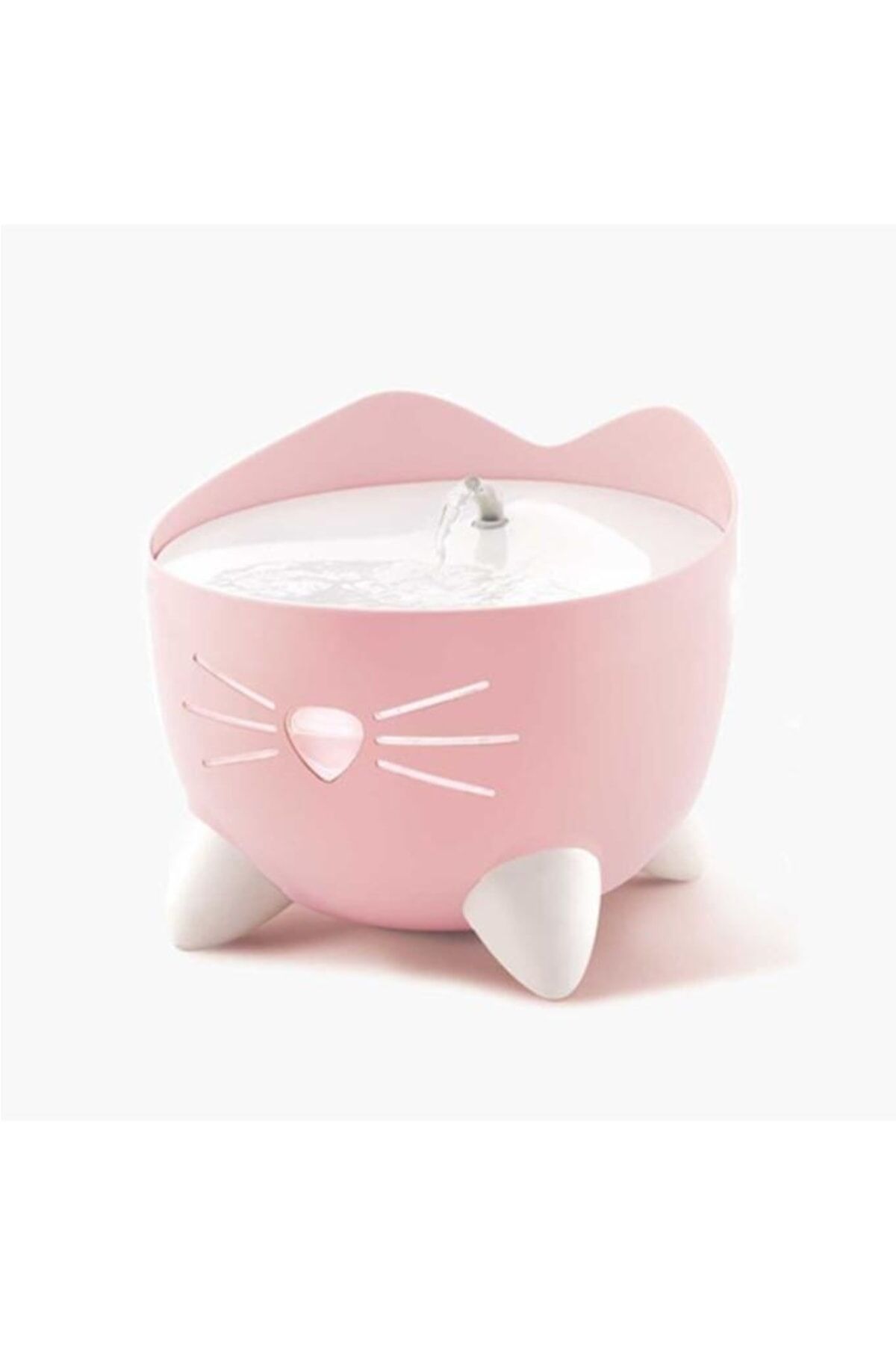 Catit Pixi Fountain Led Seviye Göstergeli Otomatik Kedi Su Sebili Pembe 2 Lt.