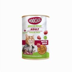 Moochie Et Suyu İçerisinde Dana Etli Çorba Yetişkin Kedi Ödülü 135 ML