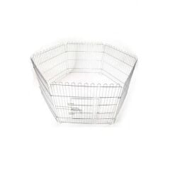 Eurogold Küçük Köpekler İçin Tel Panel Oyun Alanı 59 Cm X 63 Cm 6 Panel