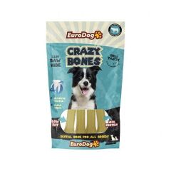 Euro Dog Crazy Bone Pres Kemik 7 Cm 5 Li