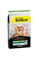 Proplan Sterilised Kısır Somonlu Kedi Maması 10+2 Kg