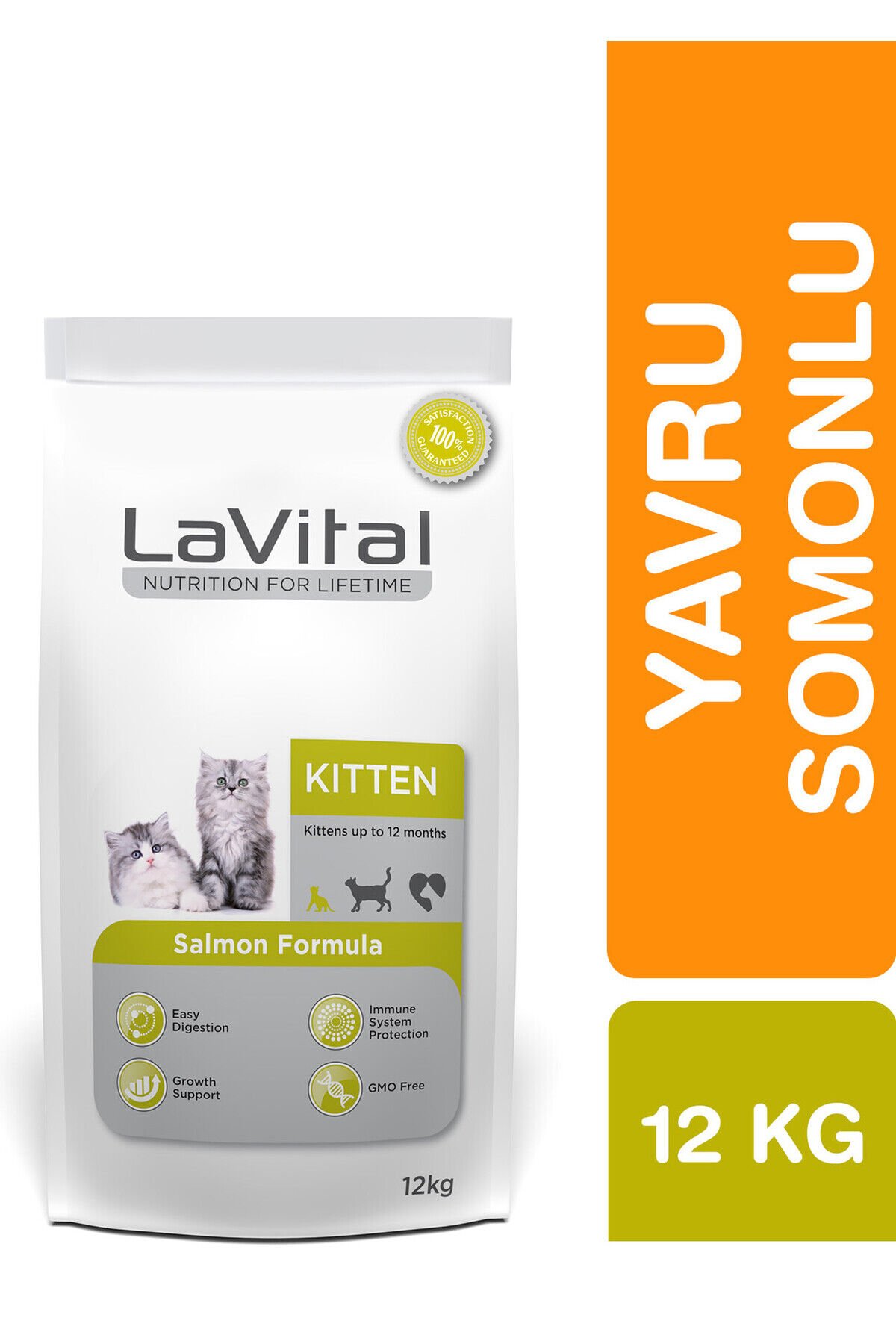 La Vital Somonlu Yavru Kedi Mamasi 12 Kg