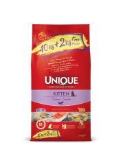Unique Kitten Yavru Kedi Maması Somonlu 10+2 kg