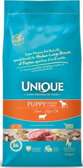Unique Puppy Medium Large Kuzulu 15 Kg Yavru Köpek Maması