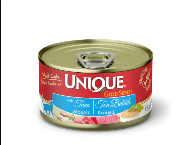 Unique Ton Balıklı Kıyılmış Kedi Konserve 85 gr