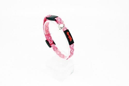 Kedi Boyun Tasması Ayarlanabilir Pembe Desenli