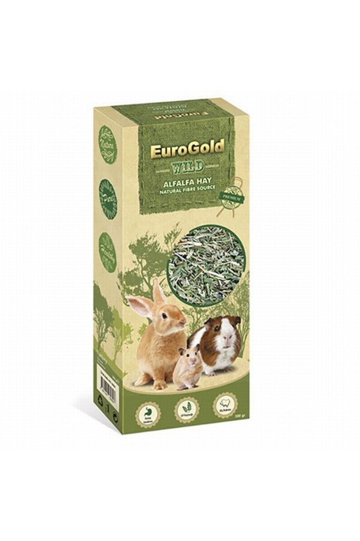 EuroGold Kemirgenler Için Kuru Yonca 300 gr