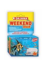 Dajana Balıklar Için Tatil Yemi Blok 4 Lü 25gr