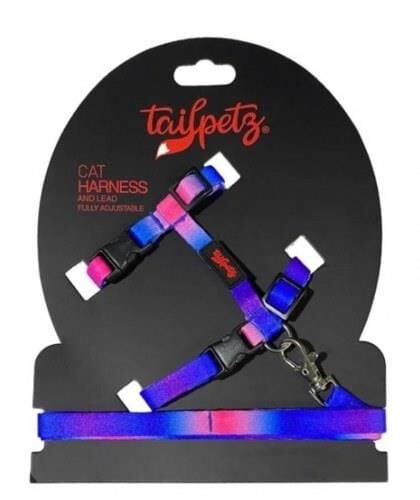 Tailpetz Cat Harness Kedi Göğüs Tasması Bavel