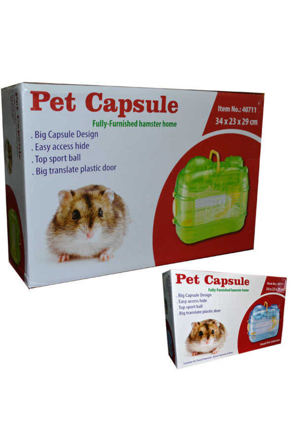 Eurogold Hamster Kafesi 34x23x29Cm