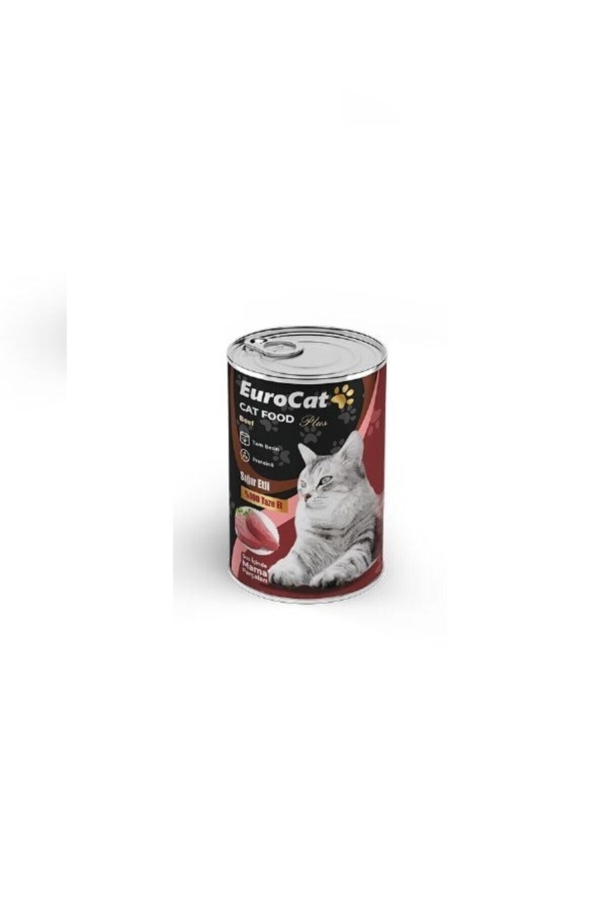 Eurocat Kedi Konservesi Sığır 415gr