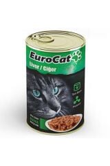 Eurocat Kedi Konservesi Ciğerli 415 gr